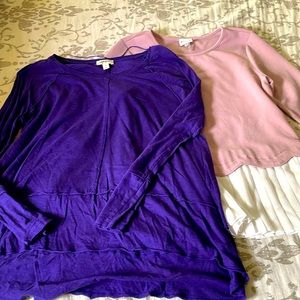 Lot of two women’s blouses size small